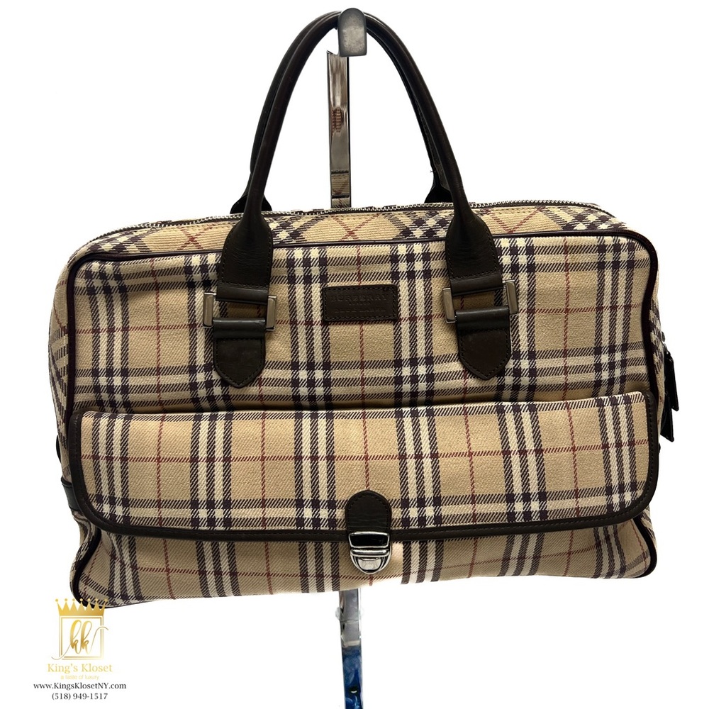 Burberry document bag